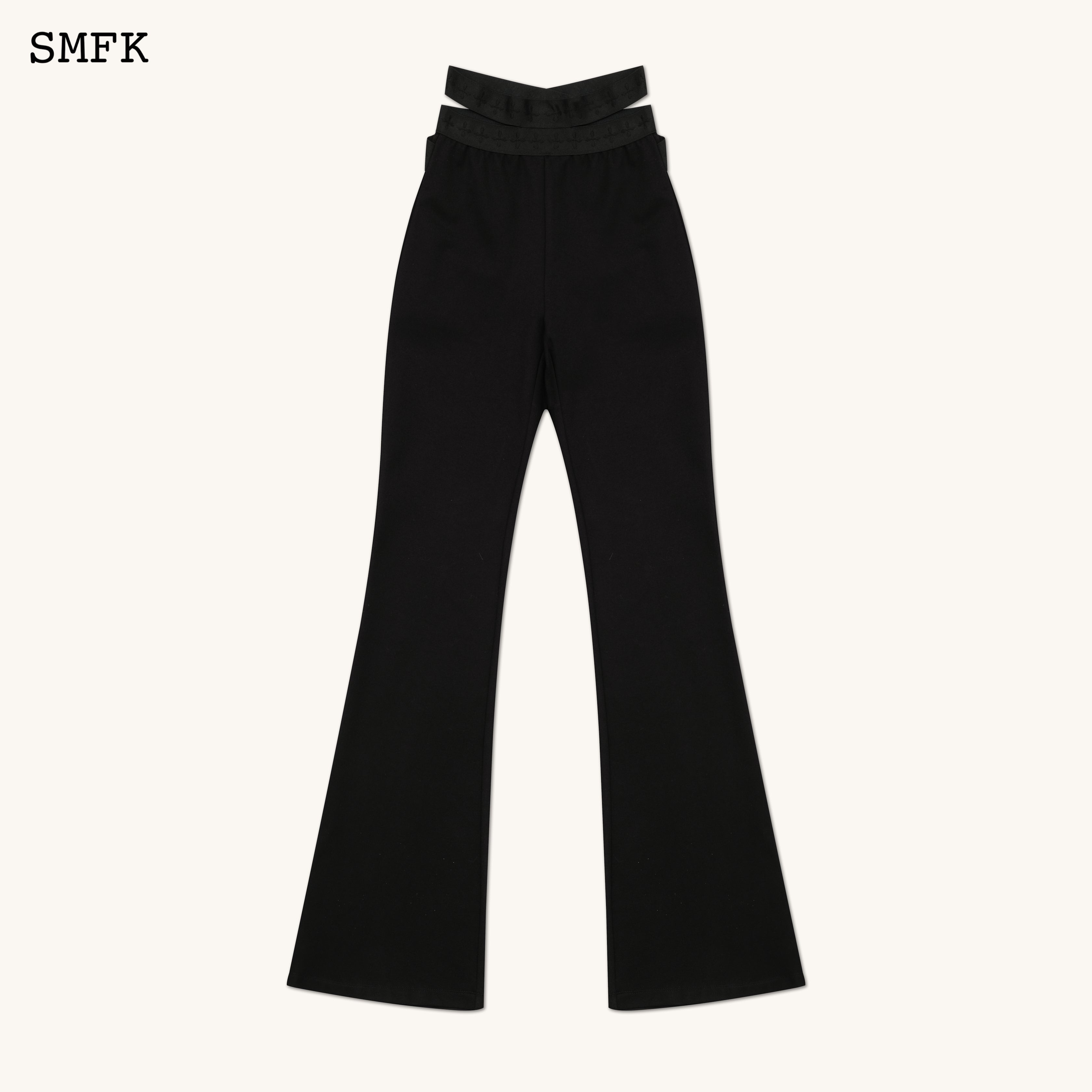 Classic black flared pants