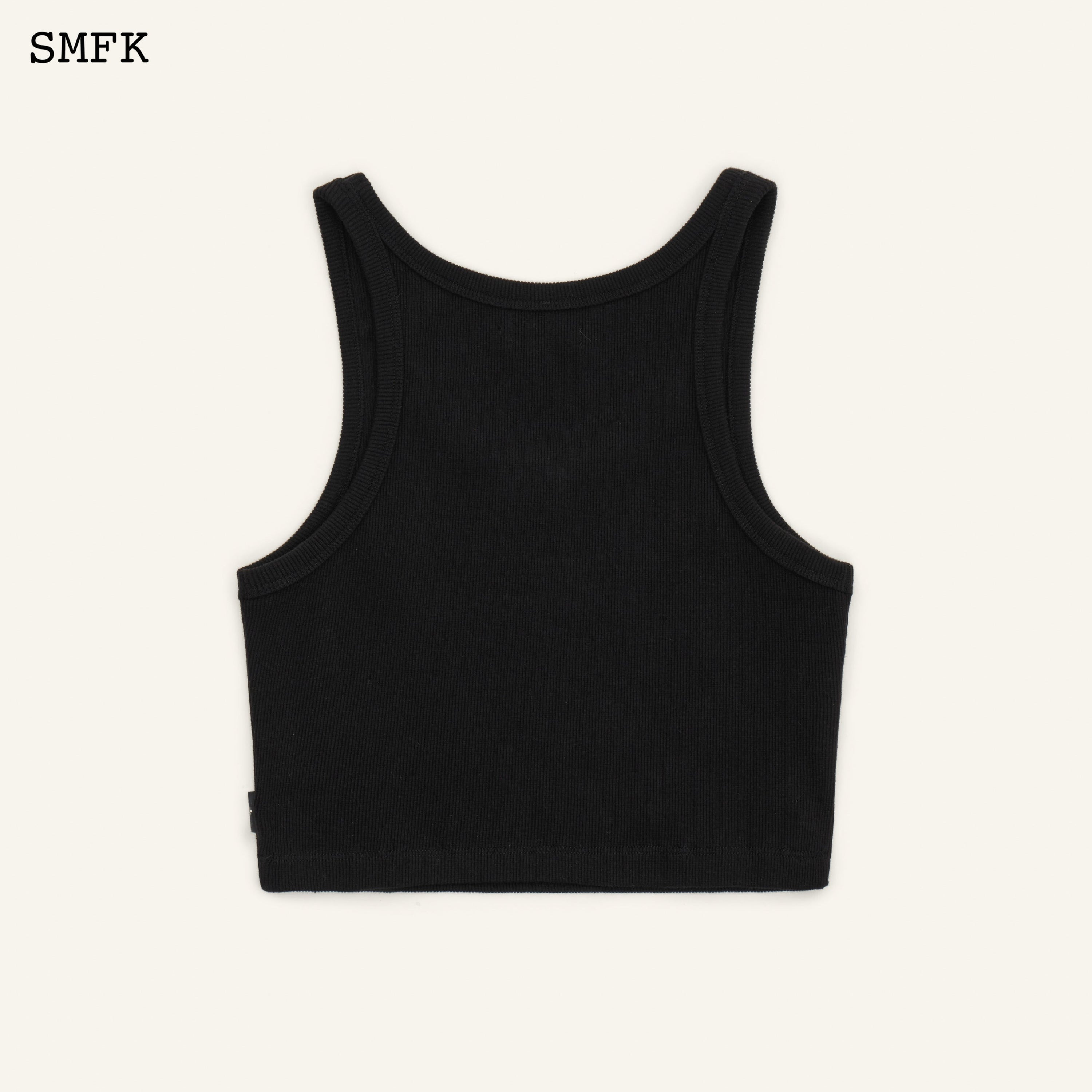 WildWorld Climbing Sporty Vest In Black - SMFK Official