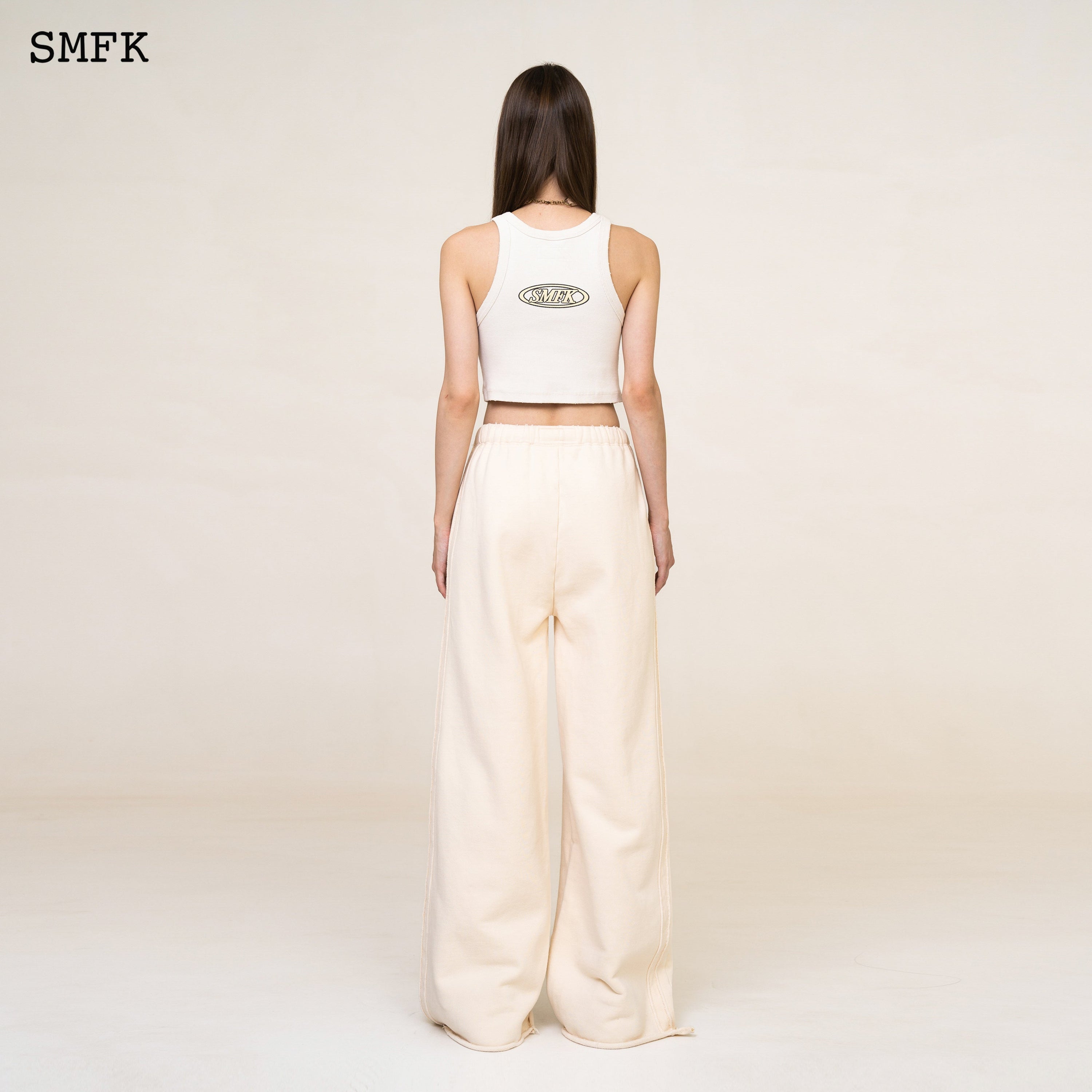 WildWorld Cream Sweatpants Culottes - SMFK Official