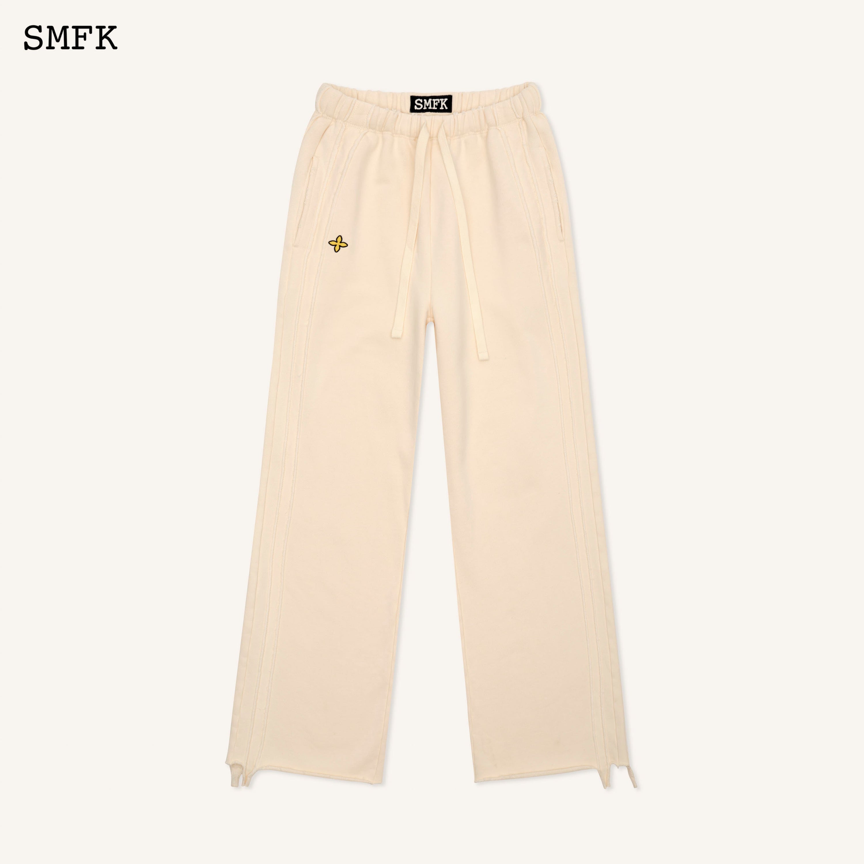 WildWorld Cream Sweatpants Culottes - SMFK Official