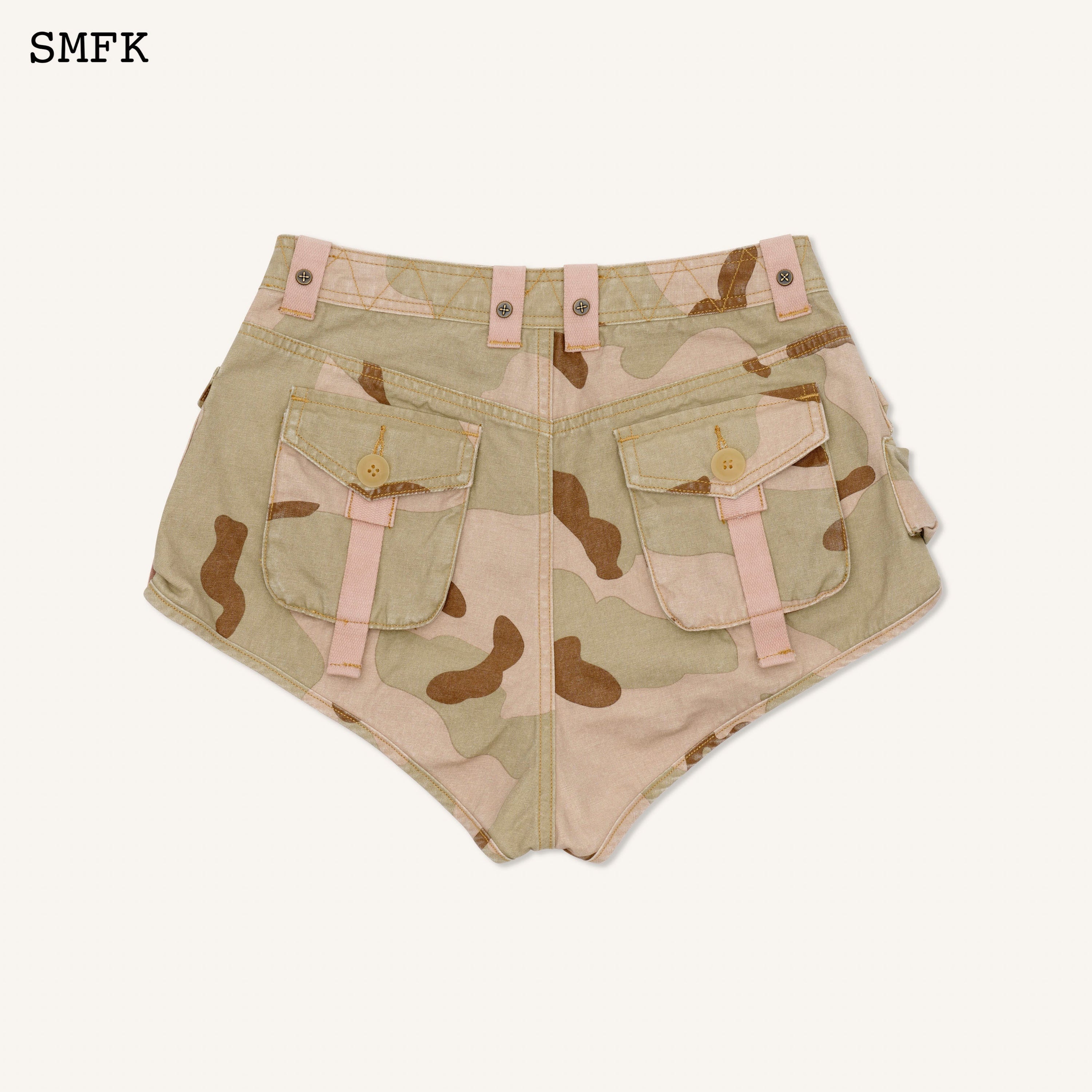 WildWorld Desert Camouflage Paratrooper Shorts - SMFK Official