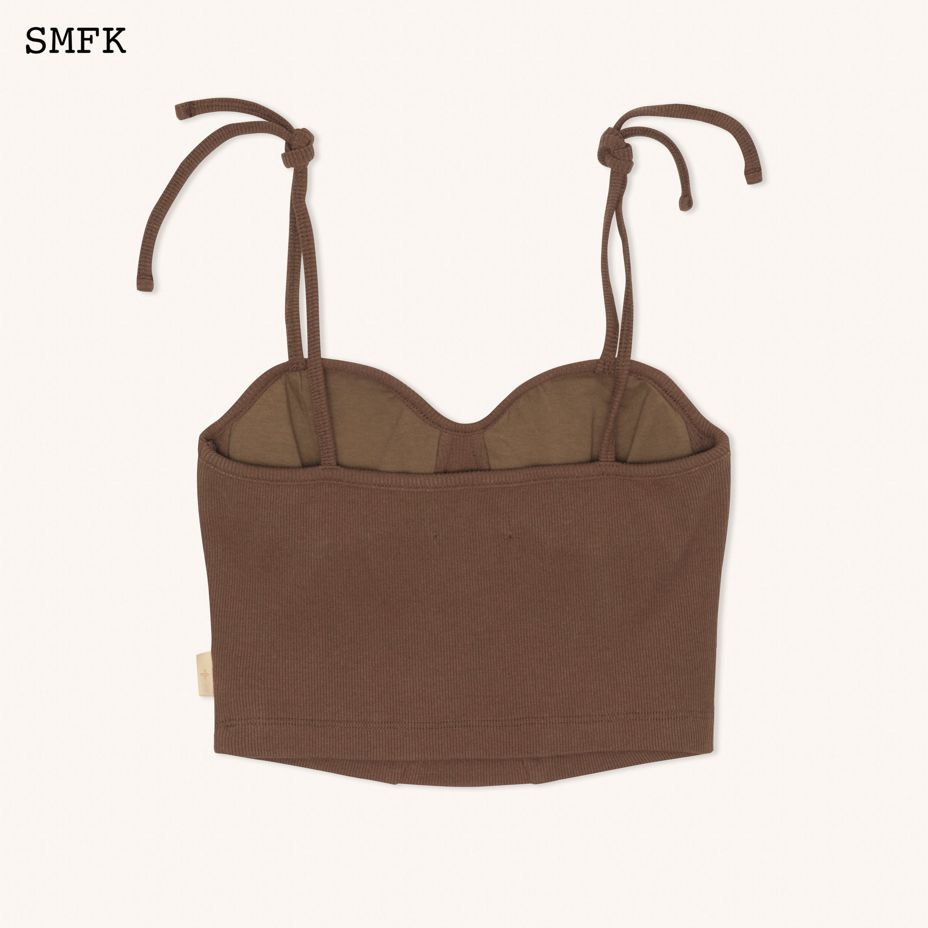 WildWorld Desert Tactic Tube Top In Brown - SMFK Official