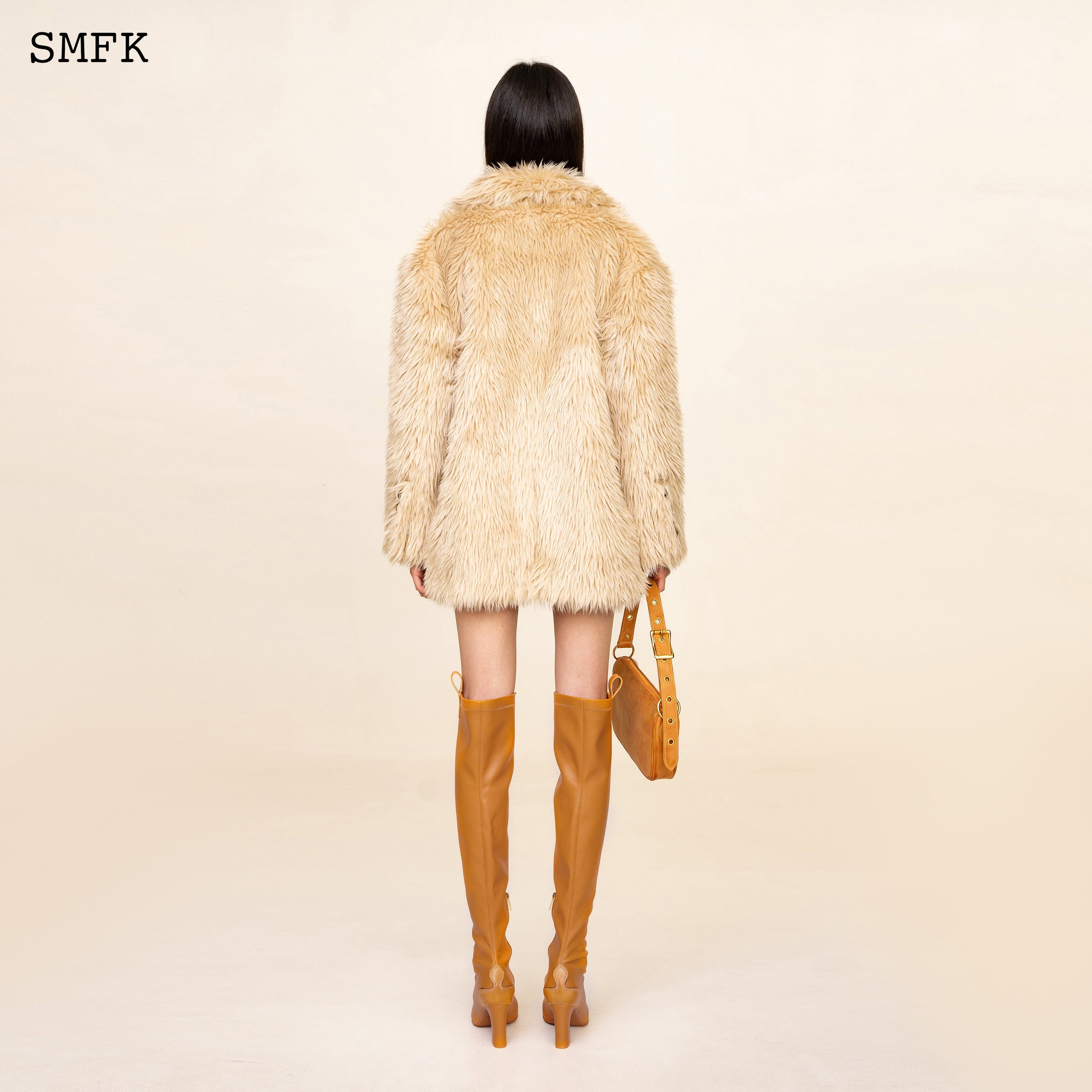 WildWorld Grassland Wool Jacket In Wheat - SMFK Official