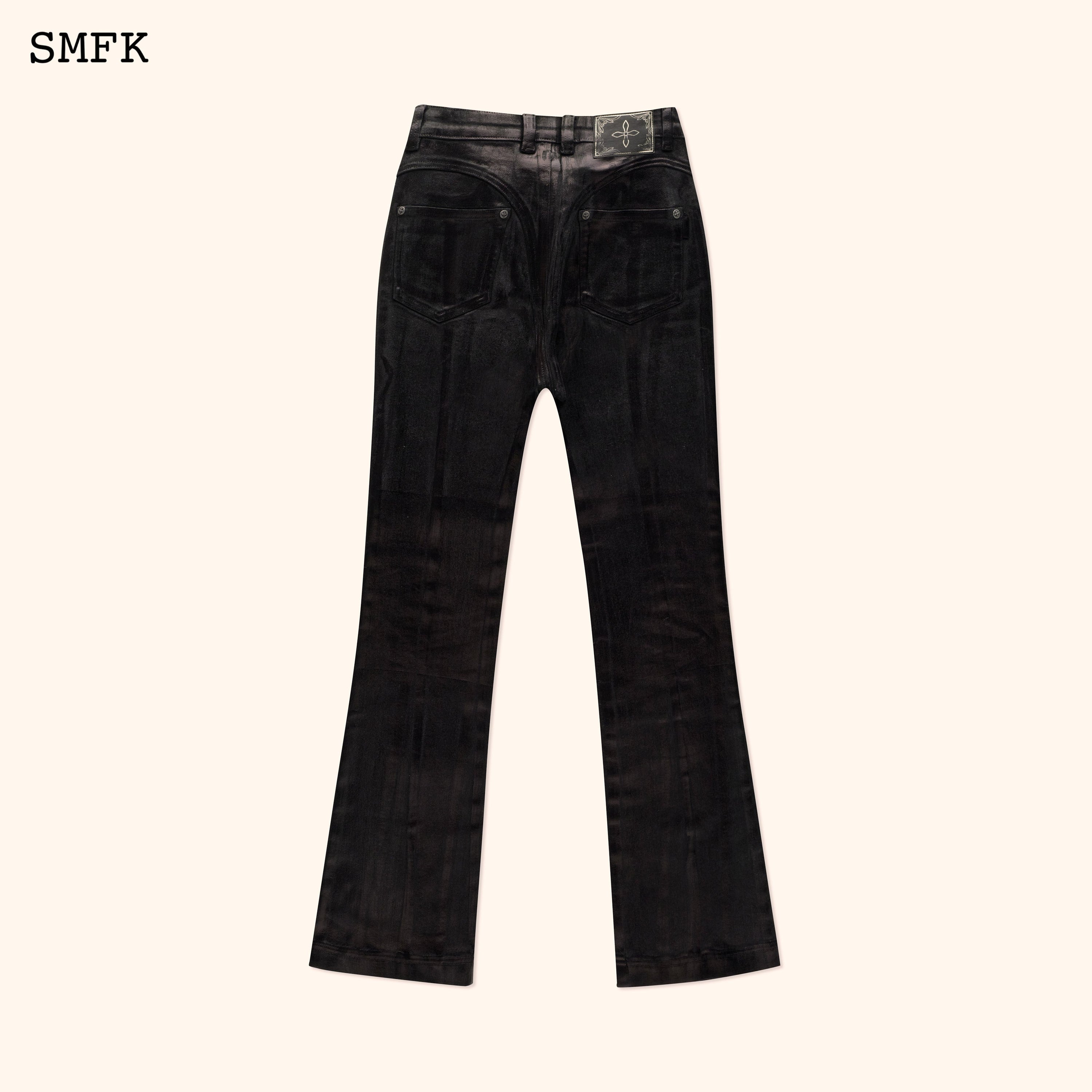 WildWorld Lightning Jeans In Black - SMFK Official