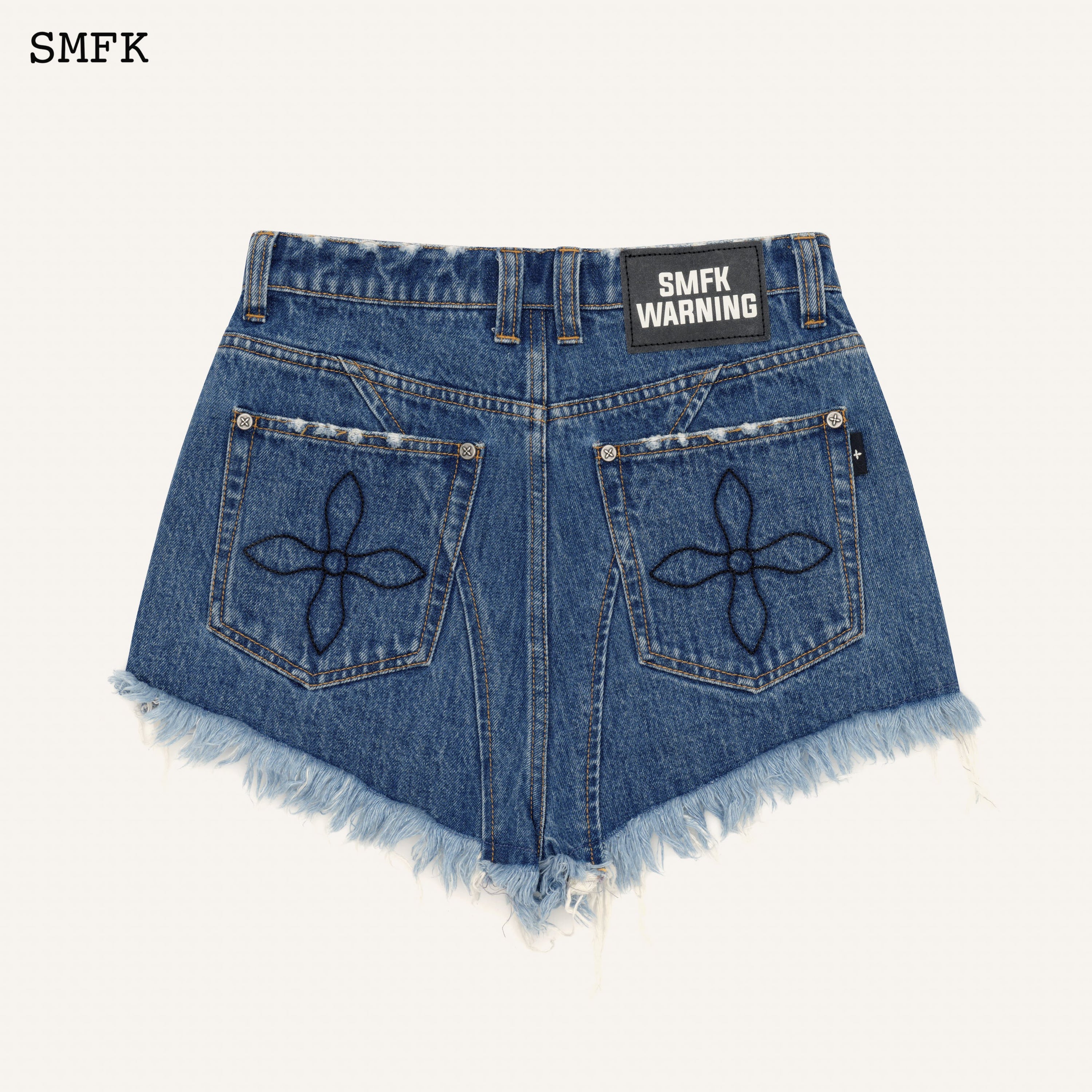 WIldWorld Ocean Blue Cowboy Short Jeans - SMFK Official