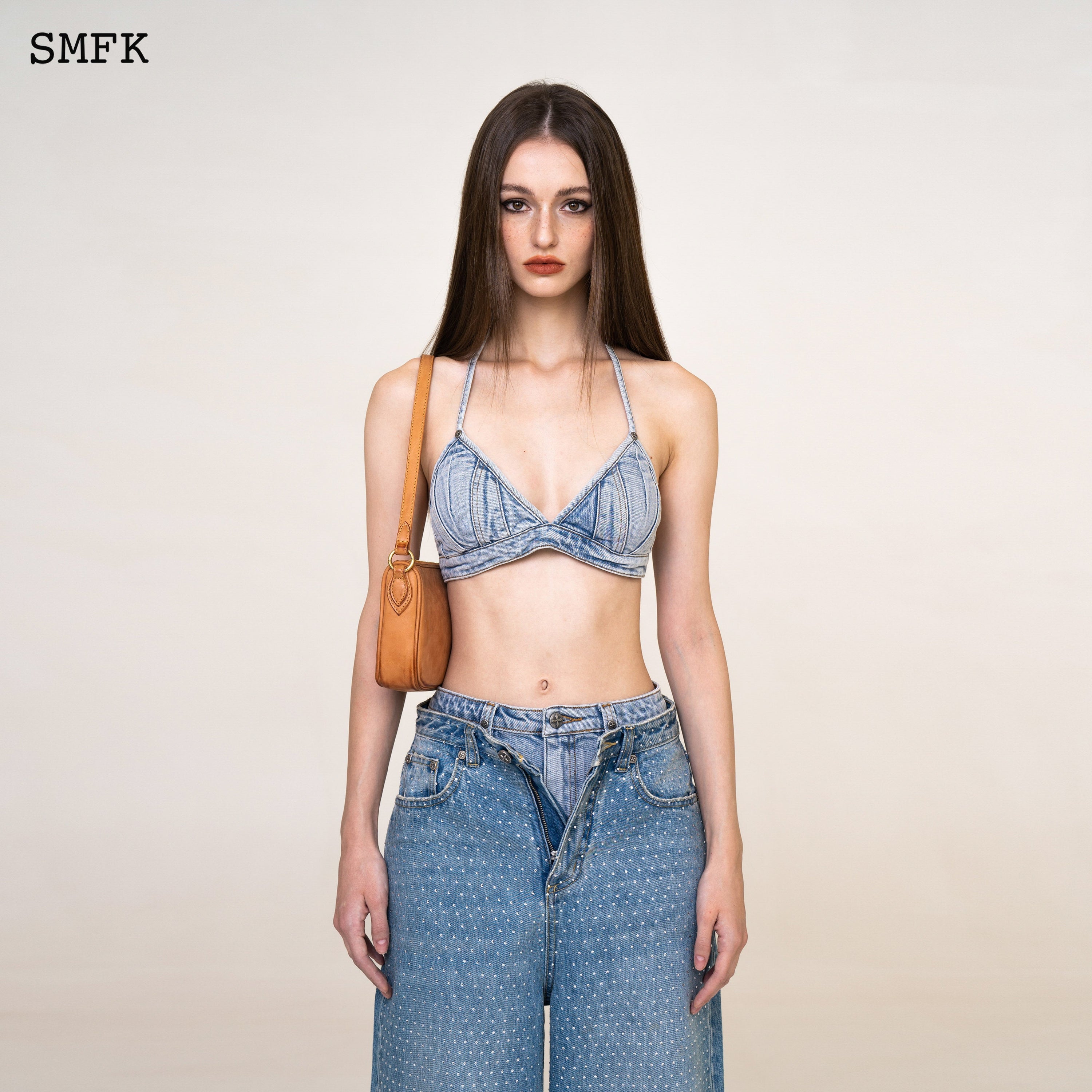 WildWorld Rider Denim Bikini Sky Blue - SMFK Official