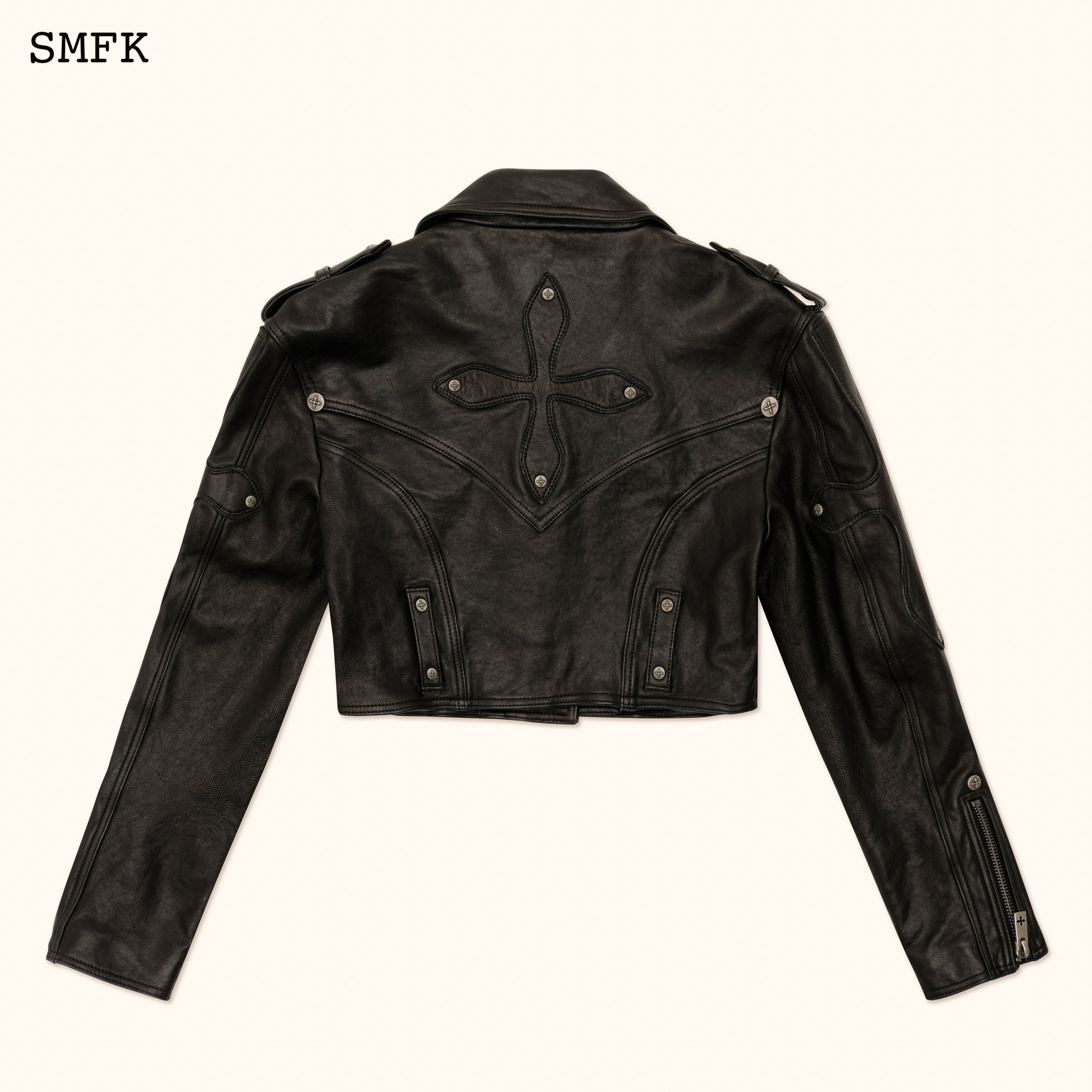 WildWorld Rider Lambskin Short Jacket - SMFK Official