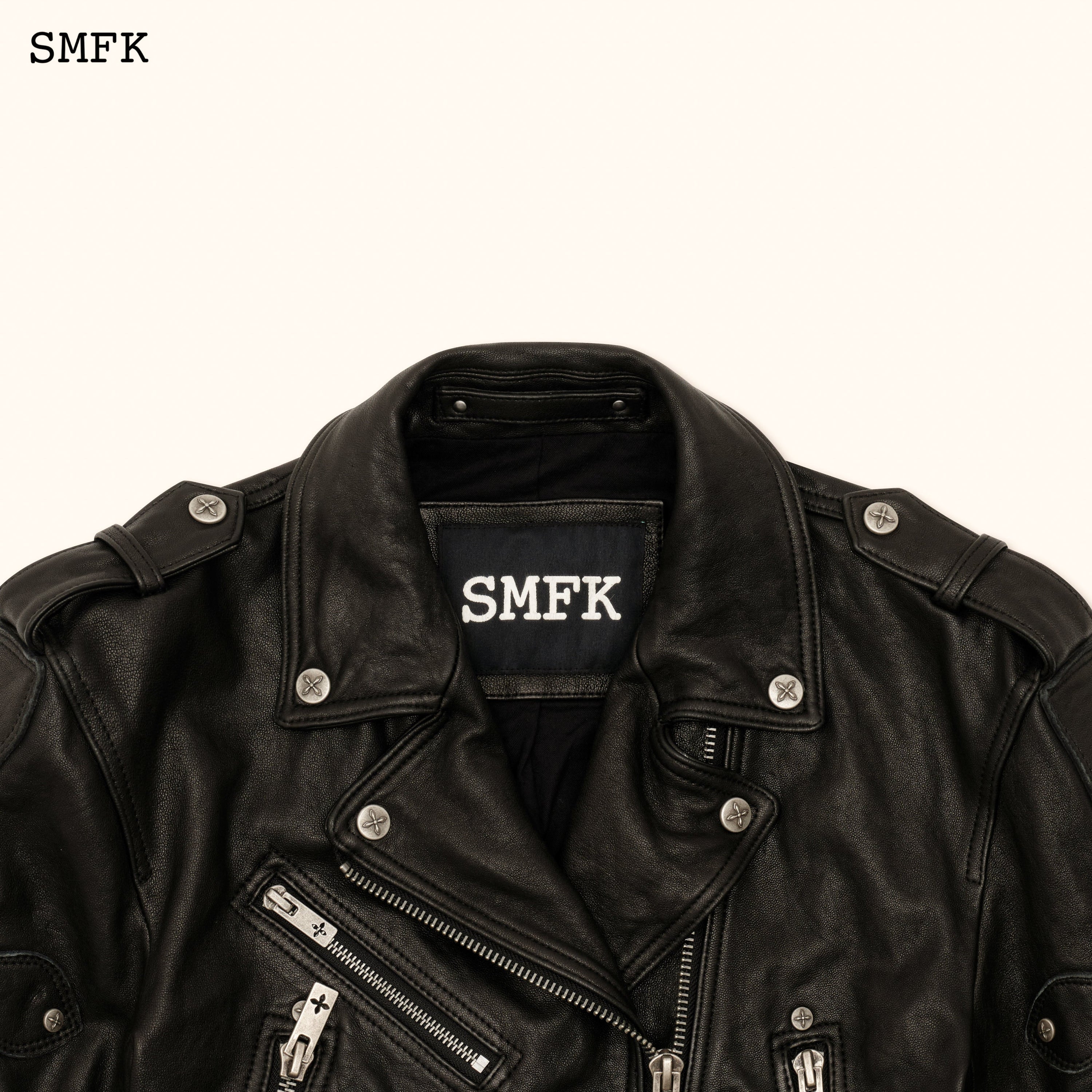 WildWorld Rider Lambskin Short Jacket - SMFK Official