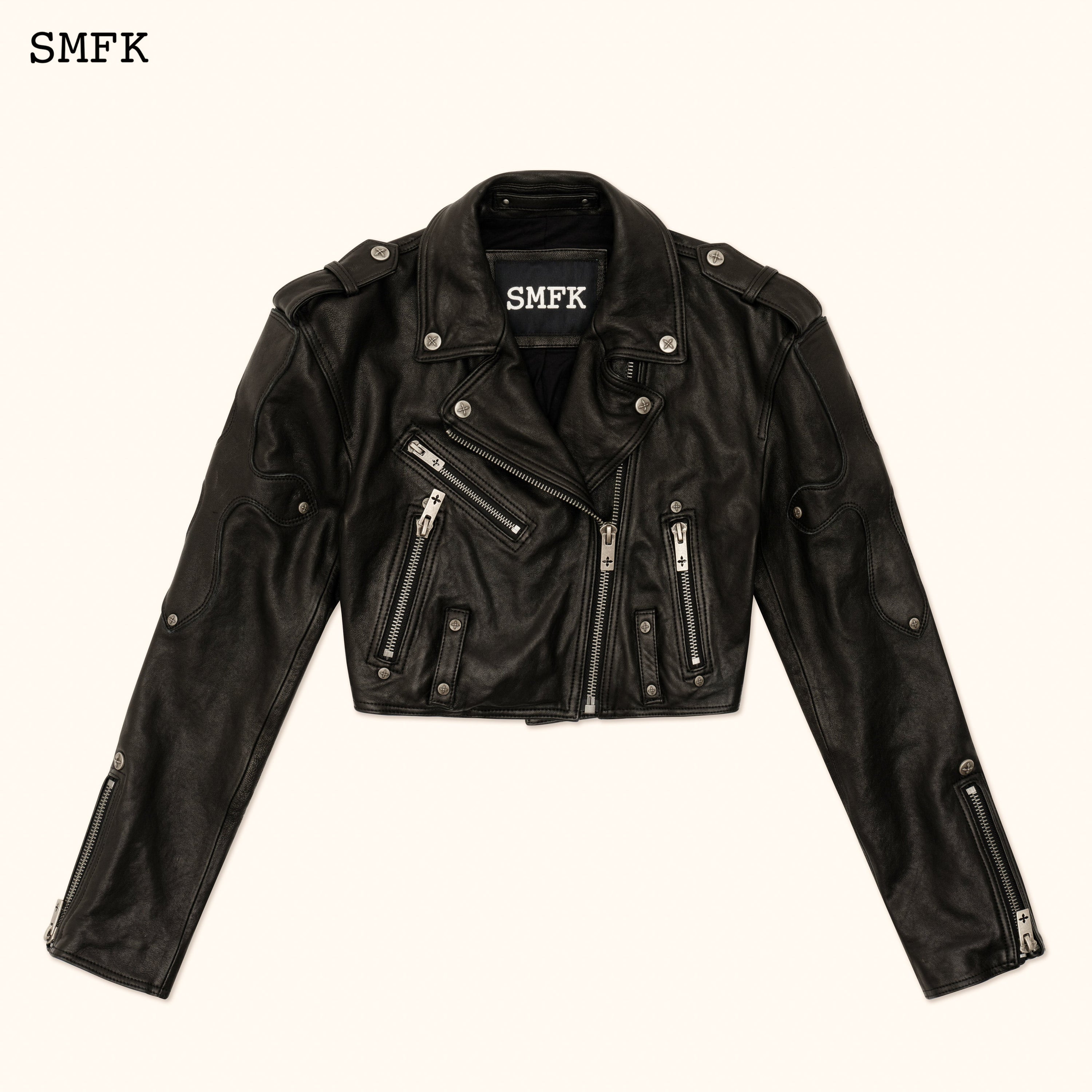 WildWorld Rider Lambskin Short Jacket - SMFK Official