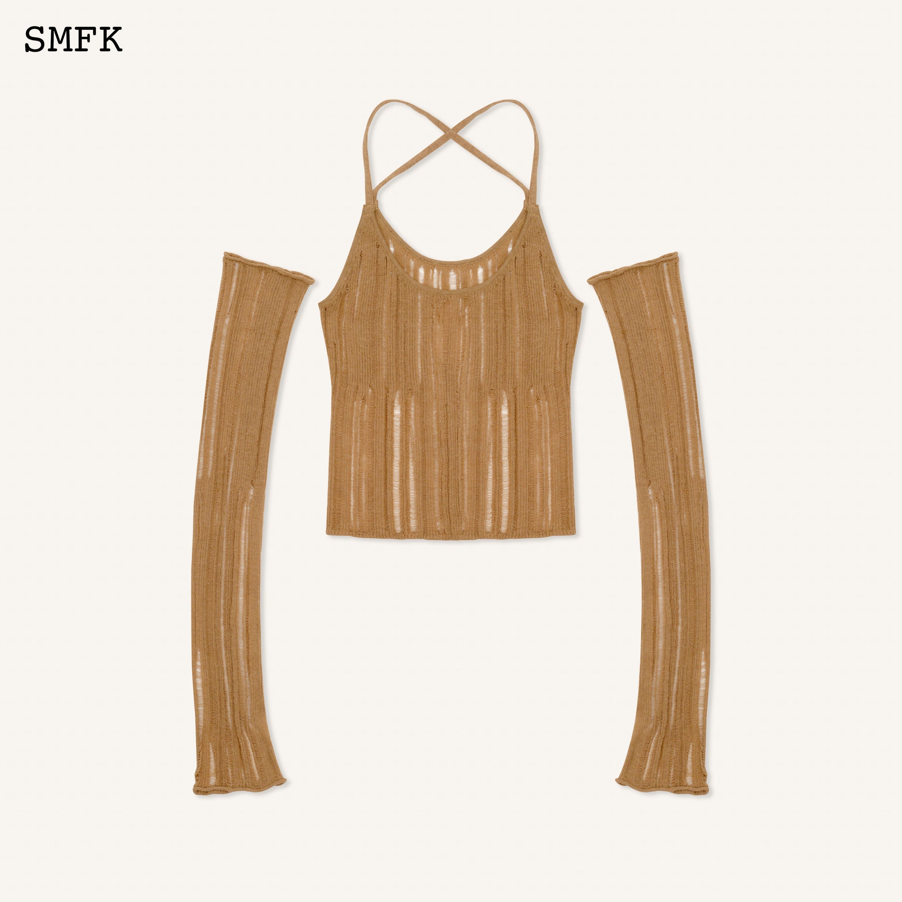 WildWorld Stray Desert Knitted Cardigan - SMFK Official