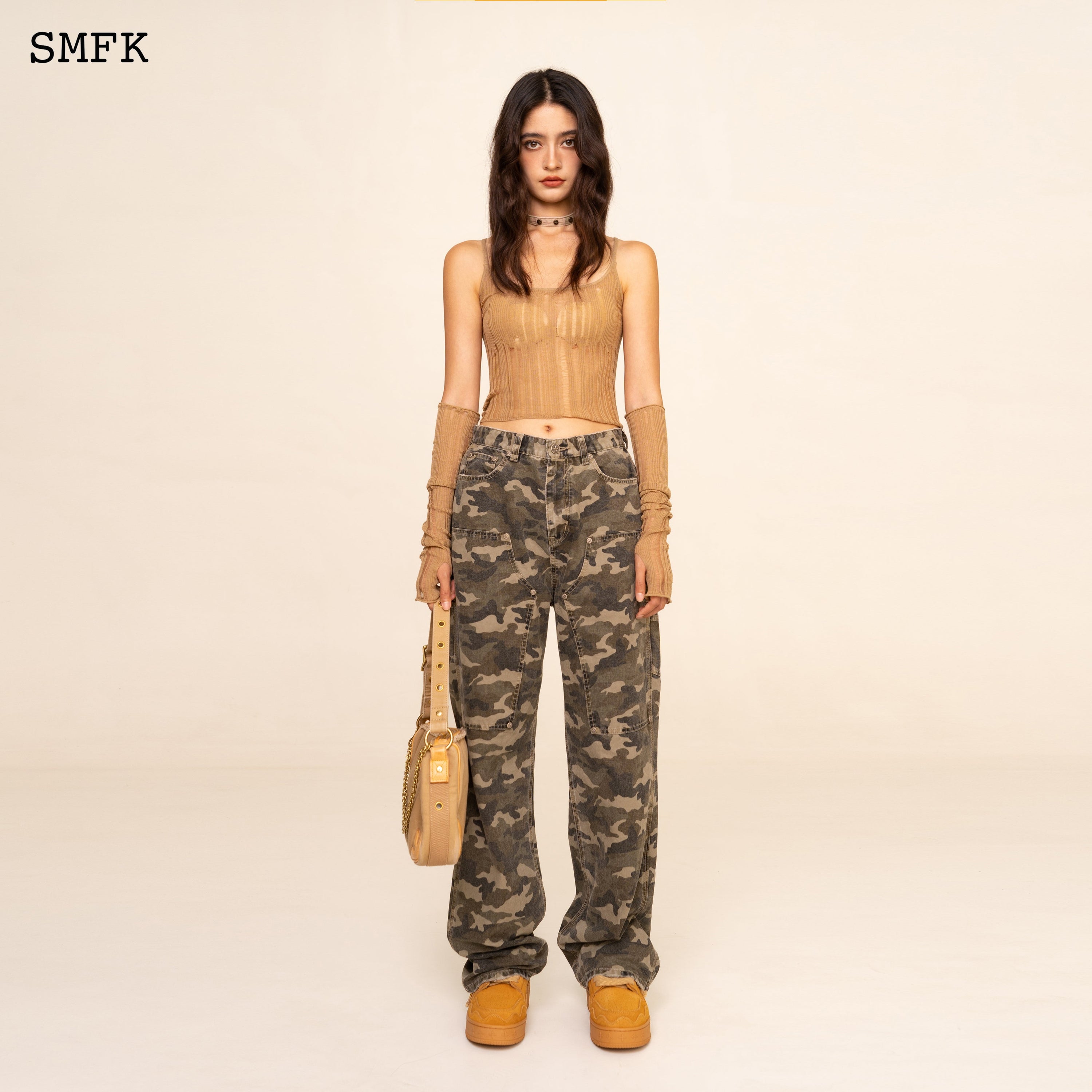 WildWorld Stray Desert Knitted Cardigan - SMFK Official