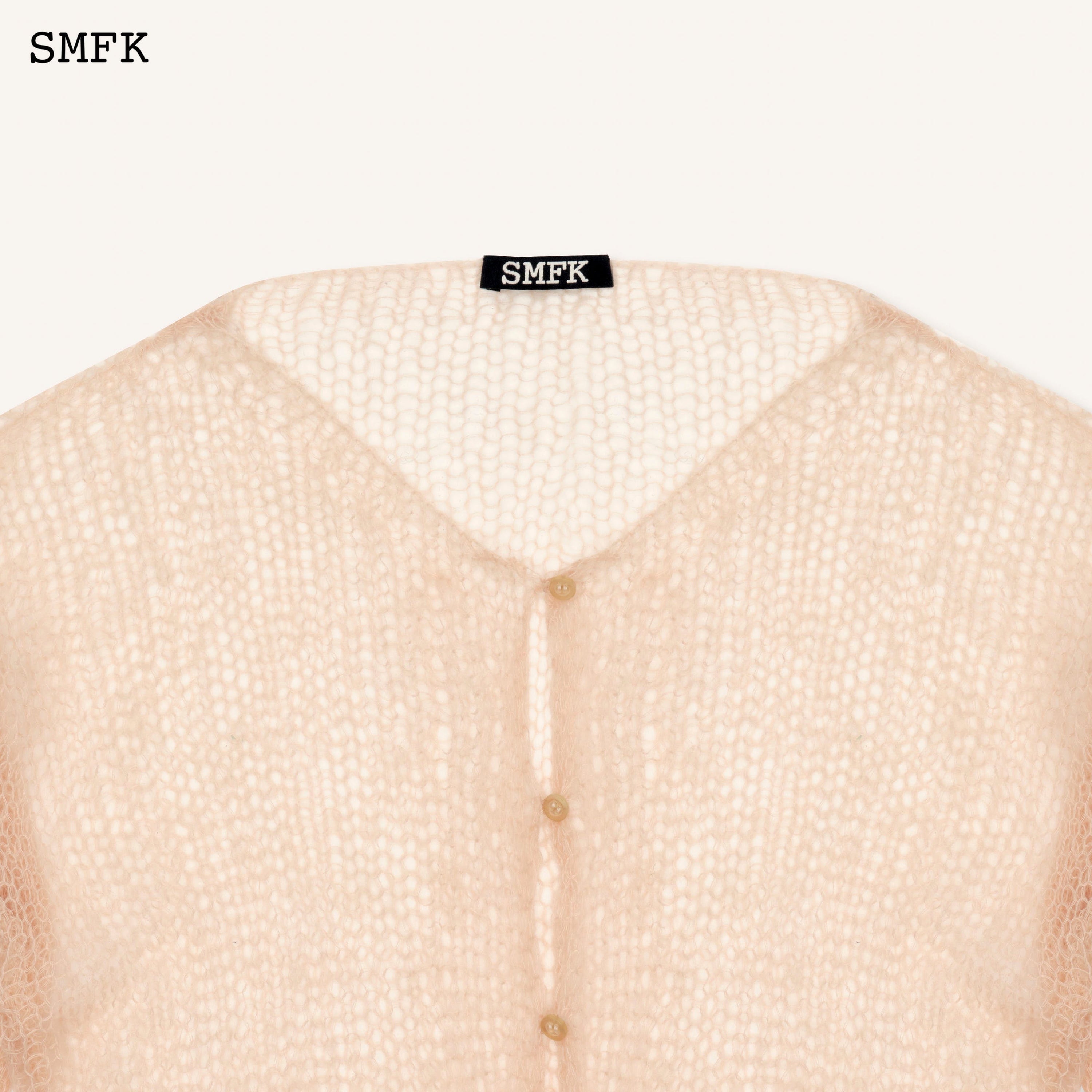 WildWorld Stray Netting Wool Cardigan - SMFK Official