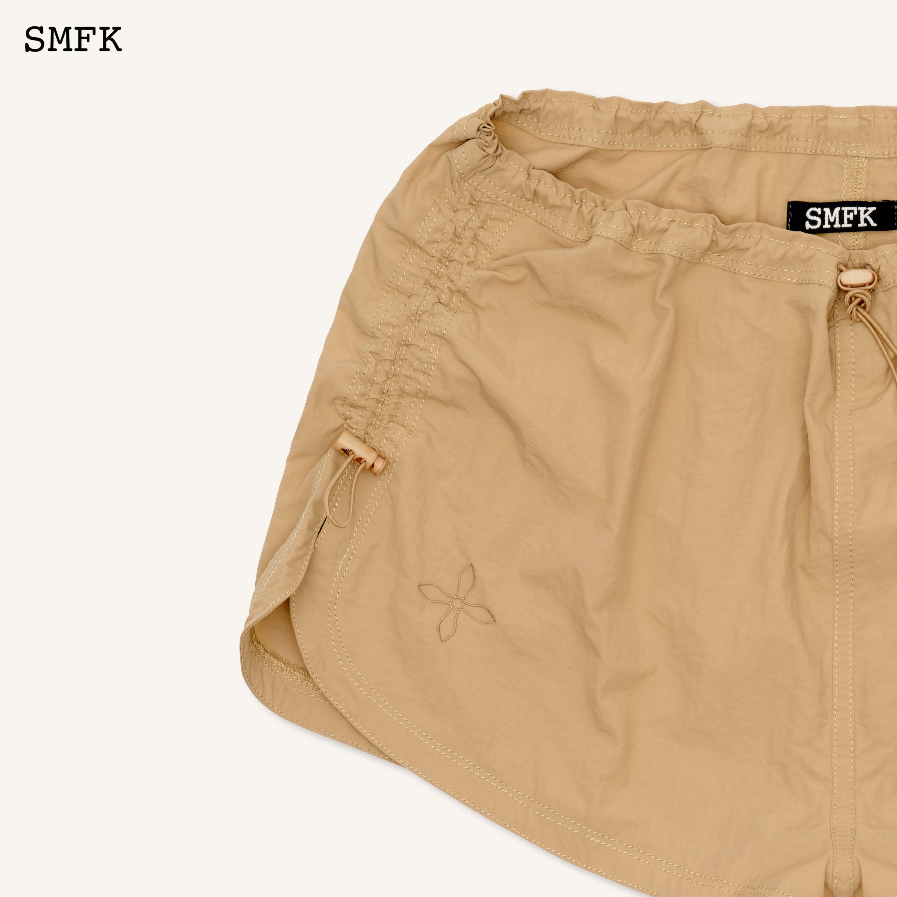 WildWorld Stray Paratrooper Shorts Wheat - SMFK Official