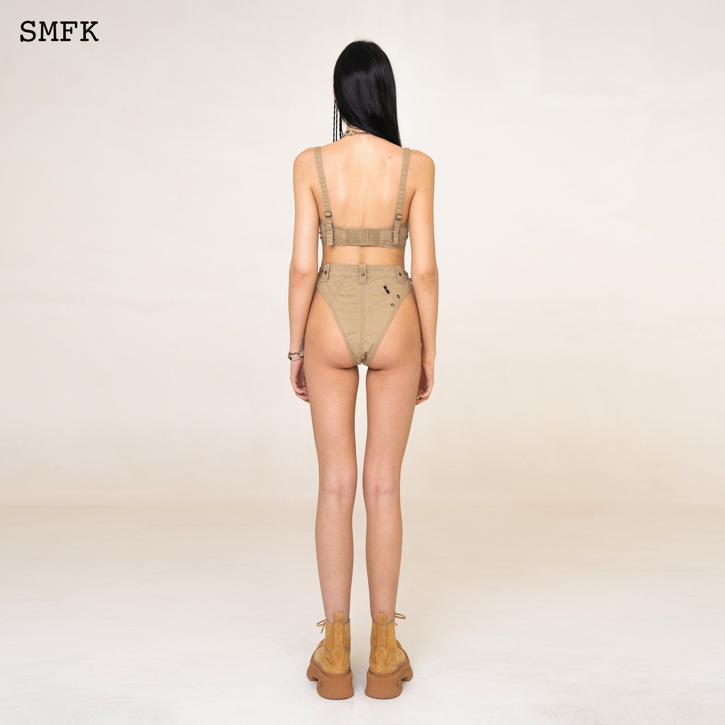 WildWorld Stray Workwear Style Bikini Wheat - SMFK Official
