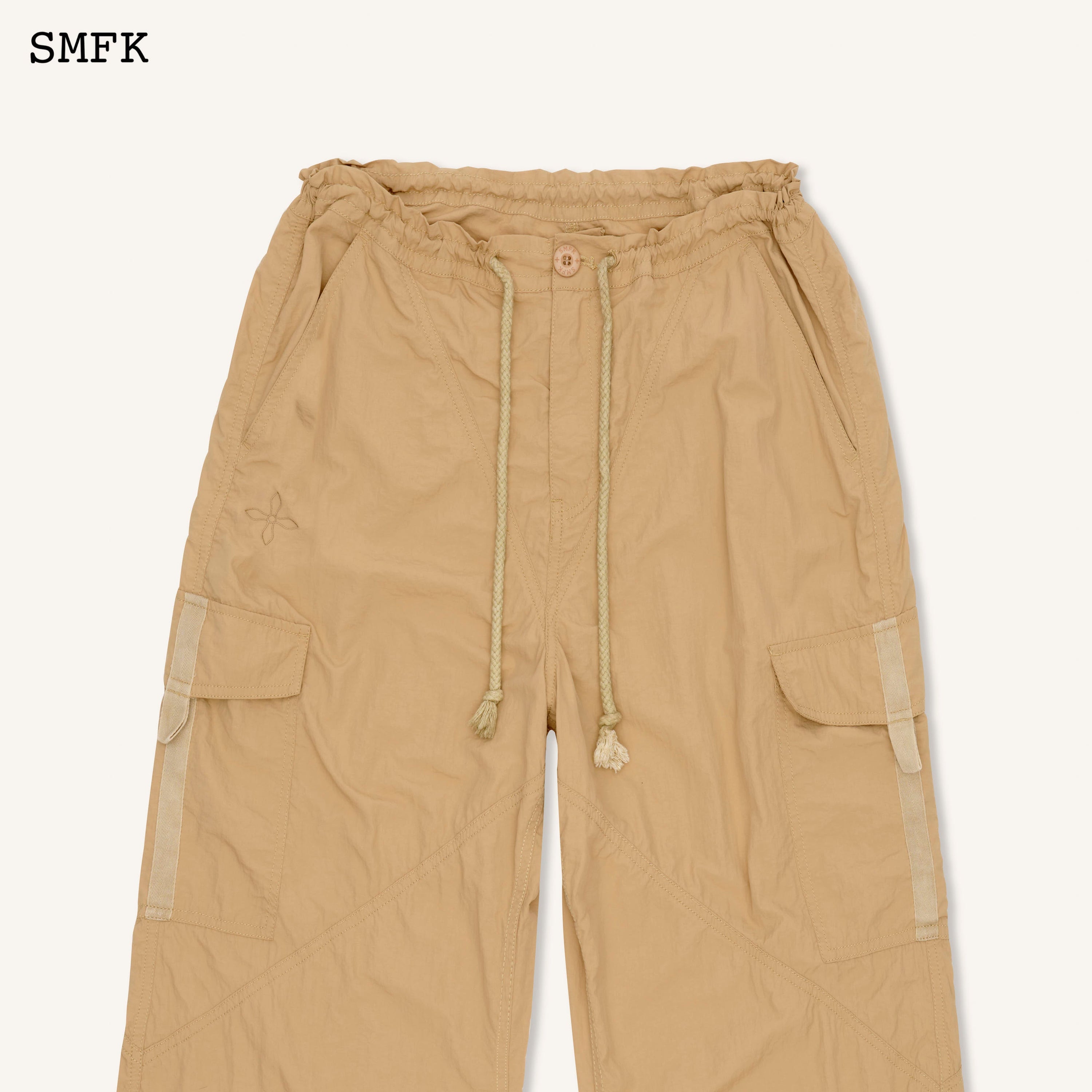 WildWorld Wheat Stray Paratrooper Pants - SMFK Official